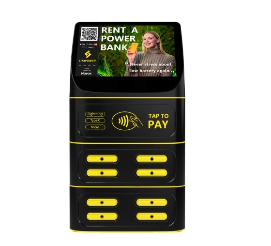 8-port small charging station