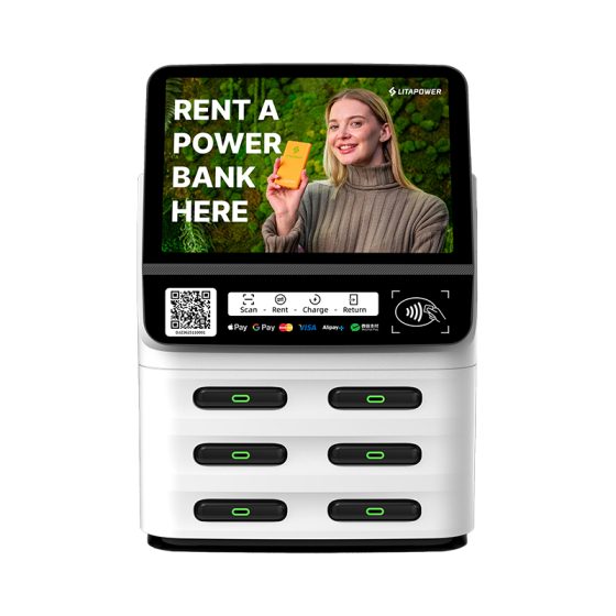 6-port small charging station