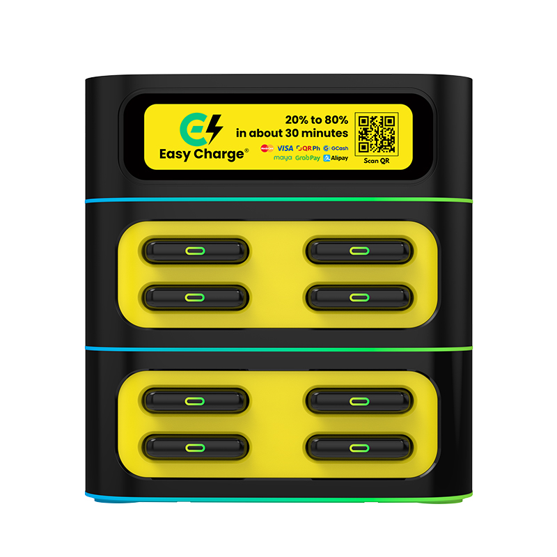 8-port small charging station